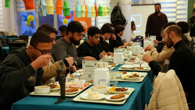KBÜ'de uluslararası öğrenci iftarı düzenlendi