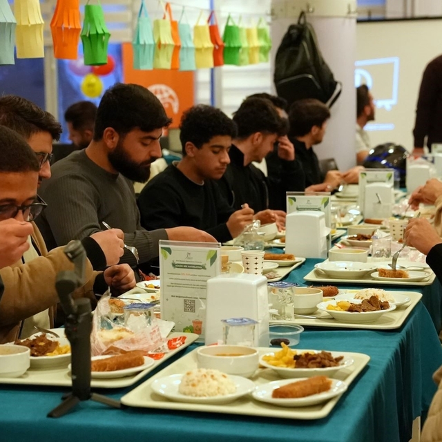 KBÜ'de uluslararası öğrenci iftarı düzenlendi