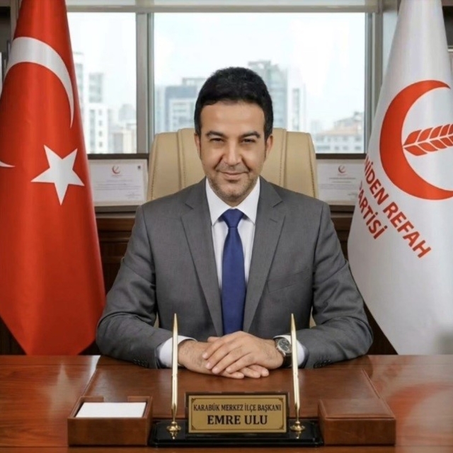Yeniden Refah Partisi Karabük merkez ilçe başkanı ve yönetimi istifa etti
Y...