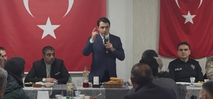 Kaymakam Demirkol, muhtarlar ile iftar programında bir araya geldi