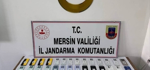 Mersin'de 800 bin liralık gümrük kaçağı telefon ele geçirildi