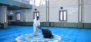 Kestel'de camiler Ramazan Bayramı'na hazırlanıyor