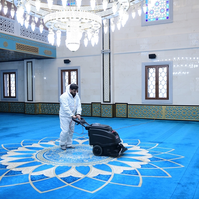 Kestel'de camiler Ramazan Bayramı'na hazırlanıyor