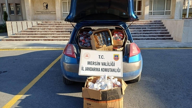 Mersin'de inşaattan hırsızlık yapan 5 şüpheli yakalandı