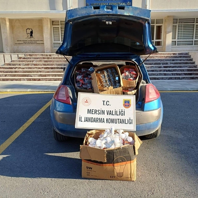 Mersin'de inşaattan hırsızlık yapan 5 şüpheli yakalandı