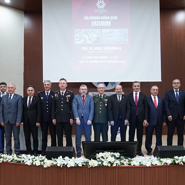 ETÜ'de "Küllerinden doğan şehir Erzurum" konferansı