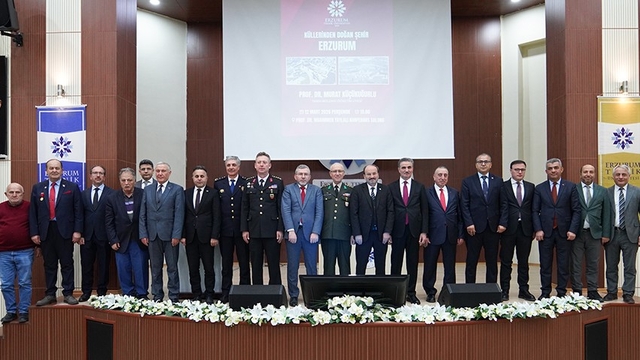 ETÜ'de "Küllerinden doğan şehir Erzurum" konferansı