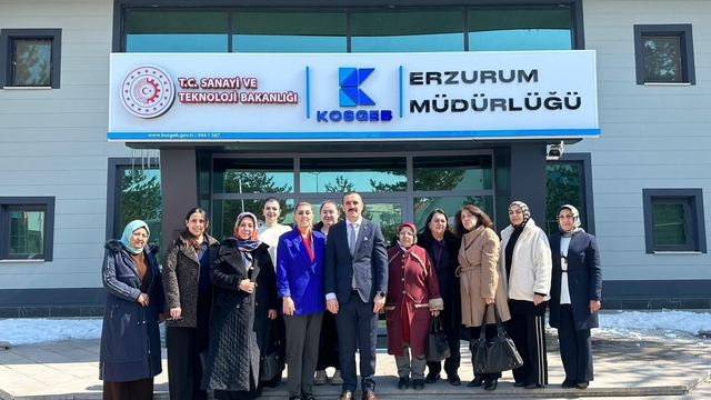 TOBB Erzurum kadın girişimciler kurulu icra toplantısı KOSGEB'te yapıldı