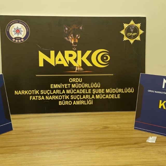 Ordu'da uyuşturucu operasyonlarında 4 tutuklama
