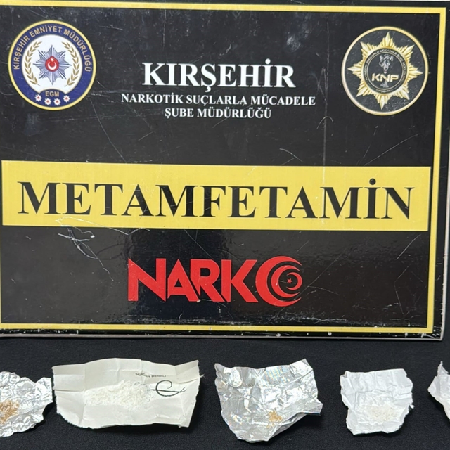 Kırşehir'de uyuşturucu operasyonu: 9 gözaltı