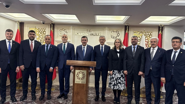 Cumhurbaşkanı Yardımcısı Cevdet Yılmaz Mardin'de