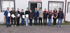 Sinop’ta "Tıbbi ve Aromatik Bitkiler Kursu" tamamlandı