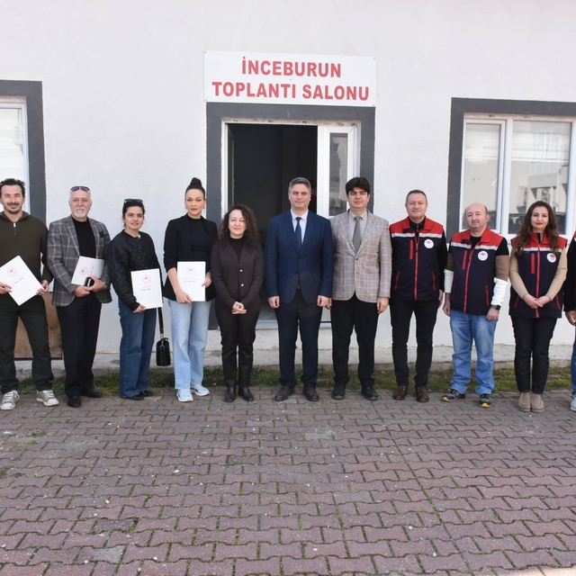 Sinop'ta "Tıbbi ve Aromatik Bitkiler Kursu" tamamlandı