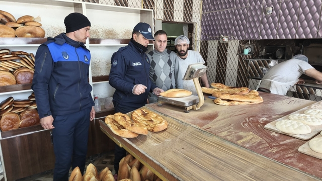 Çaldıran'da fırınlar denetlendi