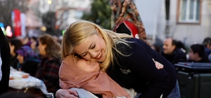 Merkezefendi Belediyesi Akkonak Mahallesi'nde iftar sofrası kurdu