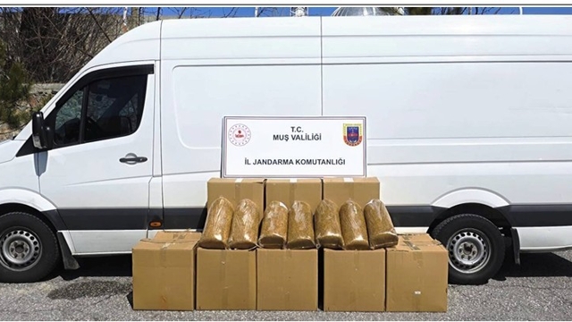 Muş'ta 260 kilogram bandrolsüz tütün ele geçirildi