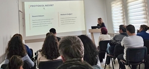 Gelibolu'da sağlıkçılara protokol eğitimi verildi