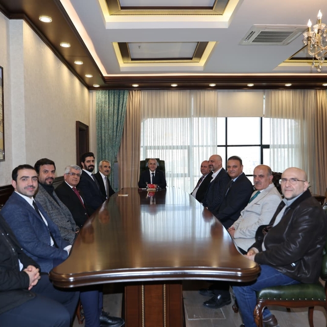 Vali Hatipoğlu, MASSAD yönetimiyle bir araya geldi