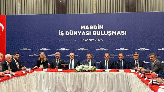 Cumhurbaşkanı Yardımcısı Yılmaz: "Mardin'in ihracatı 1 milyar dolara yaklaştı"