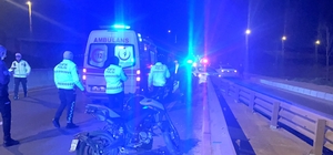 Tekirdağ'da iki motosiklet çarpıştı: 3 yaralı