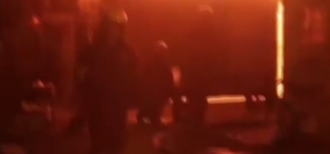 Adana'da mobilya atölyesinde yangın