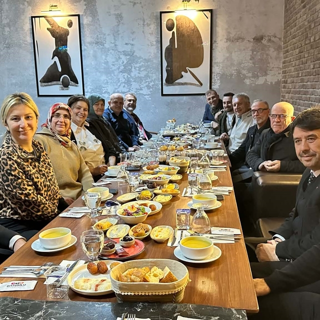 Muhacirler iftarda buluştu