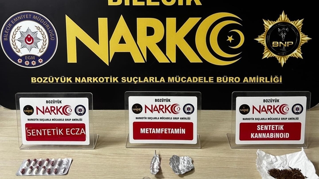 Bilecik'te uyuşturucu operasyonu: 3 şüpheli yakalandı