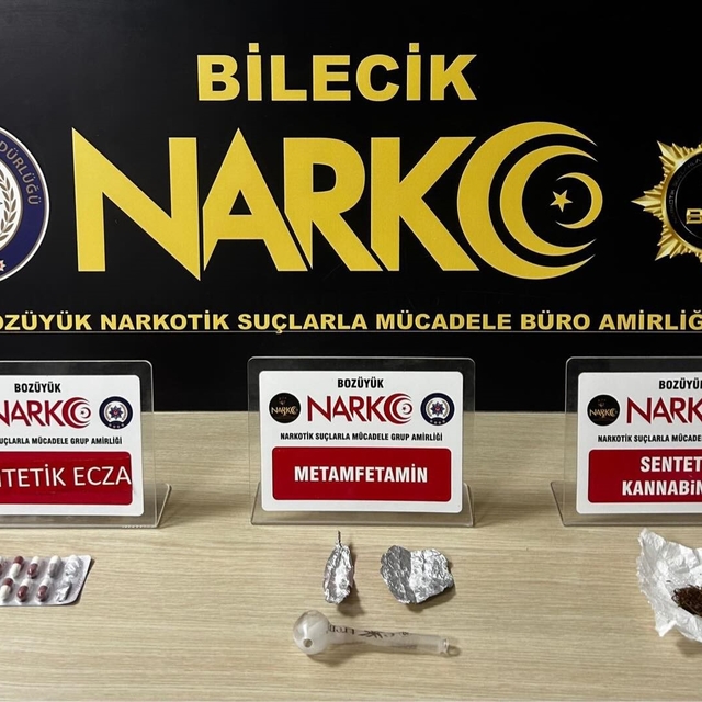 Bilecik'te uyuşturucu operasyonu: 3 şüpheli yakalandı