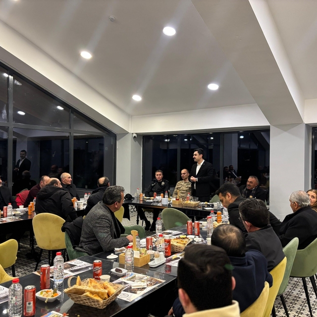 Kaymakam Tutal, muhtarlarla iftar programında buluştu
