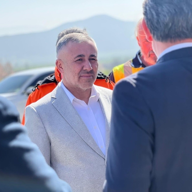 İl Başkanı Yıldırım, karayolu çalışmalarını inceledi