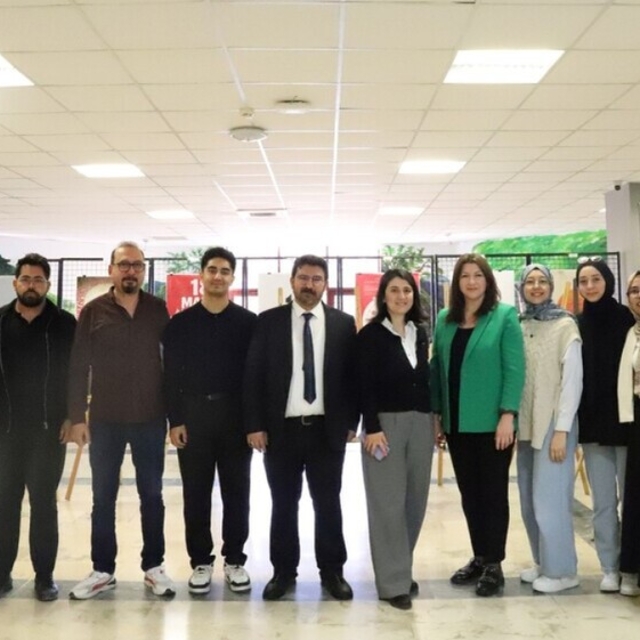 DPÜ'de "Doğadaki Matematiğin İzinde" sergisi açıldı