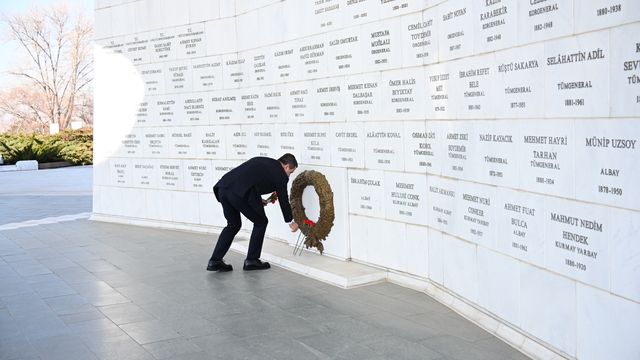 Tarihi Alan Başkanı Kaşdemir Ankara'da düzenlenen törenlere katıldı