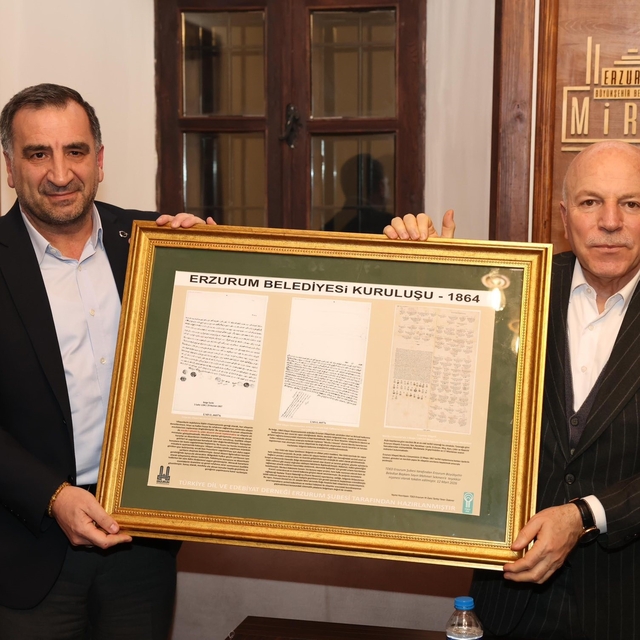 Türkiye Dil ve Edebiyat Derneği, Erzurum Büyükşehir Belediyesi tarihine ışı...