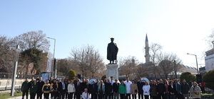 Edirne'de 14 Mart Tıp Bayramı dolayısıyla tören düzenlendi