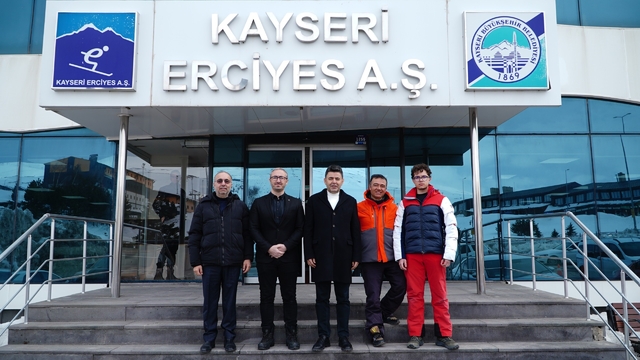 Bakan Yardımcısı Boyraz'a Erciyes'te kapsamlı sunum