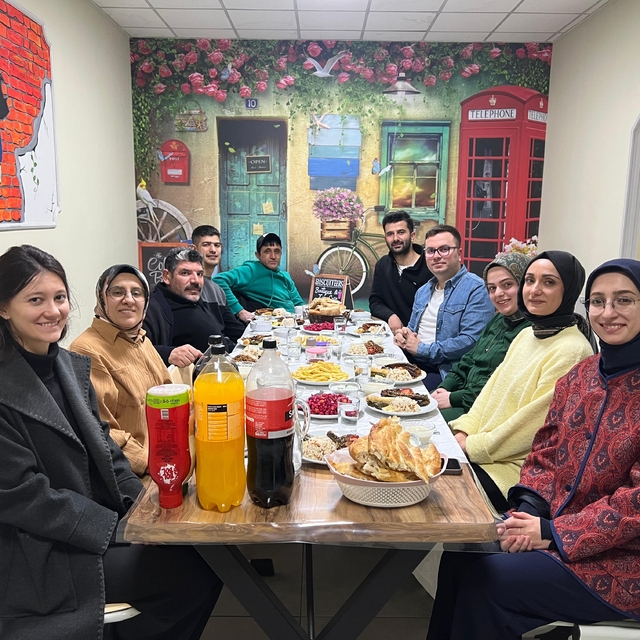 Erzurum'da anlamlı iftar: Engelli vatandaşın hayali gerçek oldu