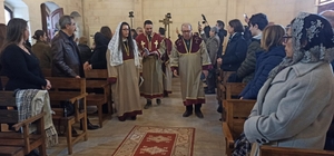 Hatay'da Karasun Manuk Kilisesi'nde '40 Şehitleri Anma' ayini