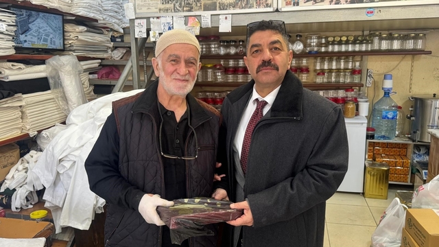 Bayburt'ta şehit ailelerine ve gazilere ziyaret