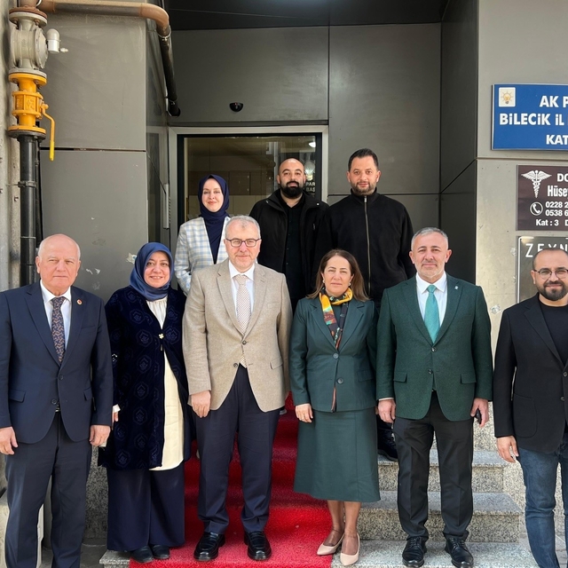 Bakan Yardımcısı Madak AK Parti Bilecik İl Başkanlığında