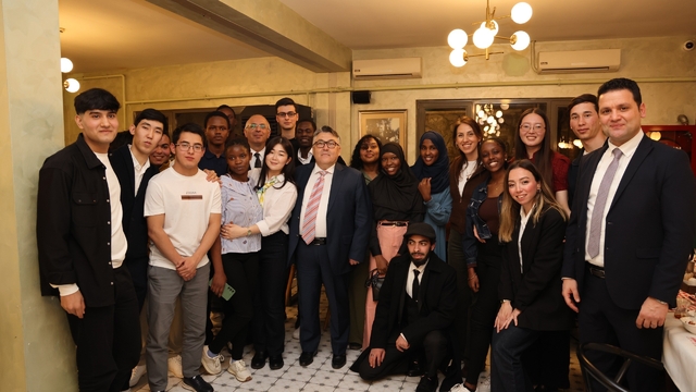 Rektör Özölçer uluslararası öğrencilerle iftar sofrasında buluştu