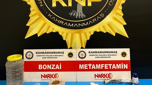 Kahramanmaraş'ta uyuşturucu operasyonu: 1 tutuklama