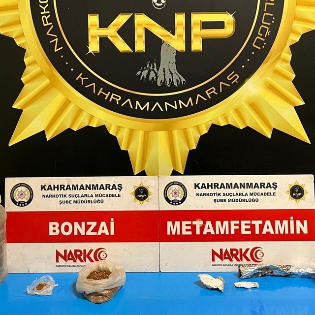 Kahramanmaraş'ta uyuşturucu operasyonu: 1 tutuklama