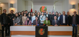 Kilis Valisi Kalaylı, Gaziantep'te basın mensuplarıyla buluştu