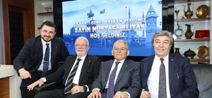 AK Parti Genel Başkanvekili Elitaş, Büyükkılıç'ı ziyaret etti