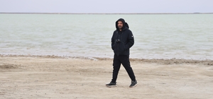 Kırşehir'de flamingolar fotoğraf tutkunlarının objektifine yansıdı