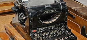 Tarihi daktilo Kent Müzesi’nde geçmişe ışık tutuyor