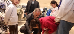 Eyyübiye'de yetim çocuklar bayramlık heyecanı yaşadı