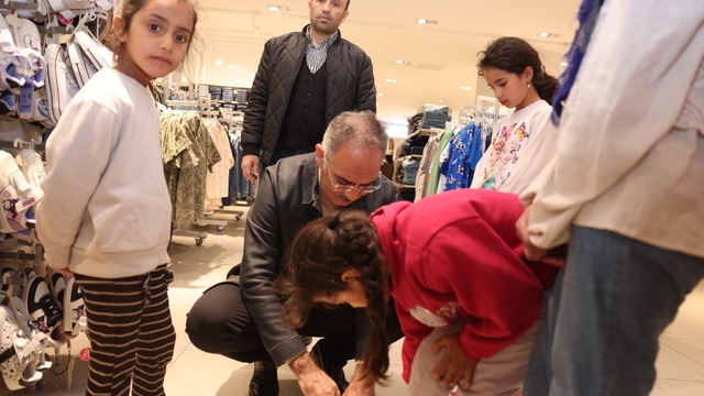 Eyyübiye'de yetim çocuklar bayramlık heyecanı yaşadı