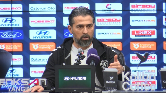 Kocaelispor - TÜMOSAN Konyaspor maçının ardından