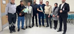 Bayburt'ta sağlık çalışanlarının 14 Mart Tıp Bayramı kutlandı